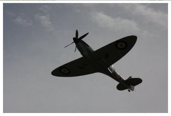 Strona poświęcona wizycie Supermarine Spitfire w Polsce